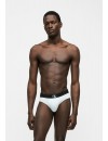 Slip Calvin Klein -3 Pack- Graphic Monogram Cotton Stretch (Negro, Celeste y Fantasía)