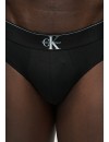 Slip Calvin Klein -3 Pack- Graphic Monogram Cotton Stretch (Negro, Celeste y Fantasía)