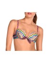 Bikini Dolores Cortés con Push-Up y Braguita Bikini Anudada (Estampado)