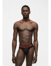 Slip Calvin Klein -3 Pack- Intense Power Cotton (Negro Logo Rojo, Azul y Gris)