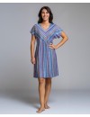 Vestido Señoretta Sin Mangas Estampado Floral