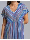 Vestido Señoretta Sin Mangas Estampado Floral