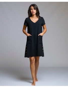 Vestido Señoretta Sin Mangas Estampado Floral