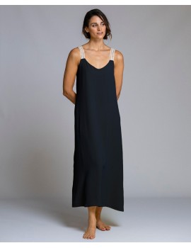 Vestido Señoretta Sin Mangas Estampado Floral