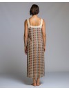 Vestido Largo de Crochet Señoretta de Tirantes Anchos