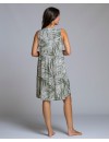 Vestido Señoretta Sin Mangas Estampado Floral