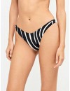 Bikini Gisela Triangular y Braguita Brasileña Estampado Cebra