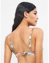 Bikini Gisela de Capacidad con Aros y Braguita Bikini Tejido Piqué (Estampado)