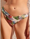 Bikini Gisela de Capacidad con Aros y Braguita Bikini Tejido Piqué (Estampado)