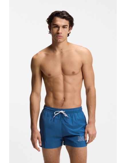 Fato de Banho Curto Calvin Klein CK Monograma (Branco)