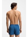 Bañador corto Boss Mooneye con logo estampado (Azul)