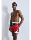 Bañador Tommy Hilfiger Largo Medio Signature Colour (Multicolor)