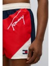 Fato de Banho Curto Calvin Klein CK Monograma (Branco)