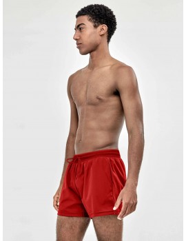 Bañador de Hombre Gisela Liso Secado Rápido (Rojo)