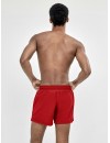 Bañador de Hombre Gisela Liso Secado Rápido (Rojo)