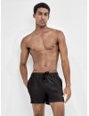 Bañador de Hombre Gisela Liso Secado Rápido (Negro)