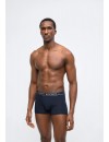 Boxer Tommy Hilfiger -3 Pack- Assinatura Cotton Essentials (Azul, Marinho e Fantasia)