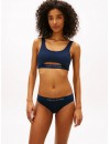 Parte inferior bikini Tommy Hilfiger Original con Logo (Marino)