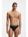 Slip Boss Power -3 Pack- Cotton Stretch (Negro Cint. Azul, Blanca y Verde)