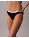 Braga Bikini Calvin Klein -3 Pack- Icon Logo Cotton Stretch (Negro, Gris y Púrpura)