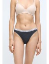 Braga Bikini Calvin Klein -3 Pack- Icon Logo Cotton Stretch (Rojo, Gris y Rosa)