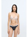 Braga Bikini Calvin Klein -3 Pack- Icon Logo Cotton Stretch (Rojo, Gris y Rosa)