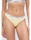 Biquíni Braga Calvin Klein -3 Pack- Icon Logo Cotton Stretch (Vermelho, Cinza e Rosa)