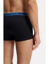 Bóxer Boss Power -3 Pack- Cotton Stretch (Negro Cint. Gris, Roja y Azul)