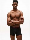 Boxer Tommy Hilfiger -3 Pack- Assinatura Cotton Essentials (Azul, Marinho e Fantasia)