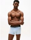 Boxer Tommy Hilfiger -3 Pack- Assinatura Cotton Essentials (Azul, Marinho e Fantasia)