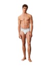 Slip Calvin Klein -3 Pack- Micro Stretch (Gris, Negro y Verde)