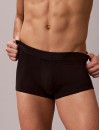 Bóxer Calvin Klein -3 Pack- Intense Power Microfibra (Negro Logo Blanco, Azul y Gris)