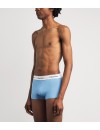 Bóxer Calvin Klein -3 Pack- Icon Cotton Stretch (Azul, Gris y Rosa)