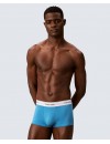 Bóxer Calvin Klein -3 Pack- Icon Cotton Stretch (Azul, Gris y Fantasía)