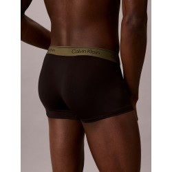 Boxer Calvin Klein -3 Pack- Microfibra CK96 (Cinza, Preto e Fantasia)