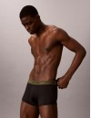 Bóxer Calvin Klein -3 Pack- Micro Stretch (Negro Cint. Verde, Dorada y Negra)