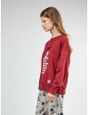 Pijama de Mujer Gisela de Looney Tunes con Estampado Tweety (Granate)