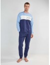 Pijama masculino Gisela Tecido Ponto Interlock The Beatles (Cru)