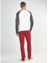 Pijama de Hombre Gisela Punto Interlock Estampado The Goonies (Blanco)