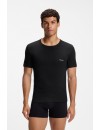 Camiseta HUGO -3 Pack- 100% algodón M/C (Blanco, Kaki y Negro)