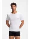 Camiseta HUGO -3 Pack- 100% algodón M/C (Blanco, Kaki y Negro)