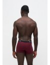 Boxer Hugo -3 Pack- Design Algodão Stretch (Cinza, Preto e Cinza Fantasia)
