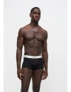 Bóxer Calvin Klein -3 Pack- Icon Cotton Stretch (Gris, Negro y Gris Fantasía)