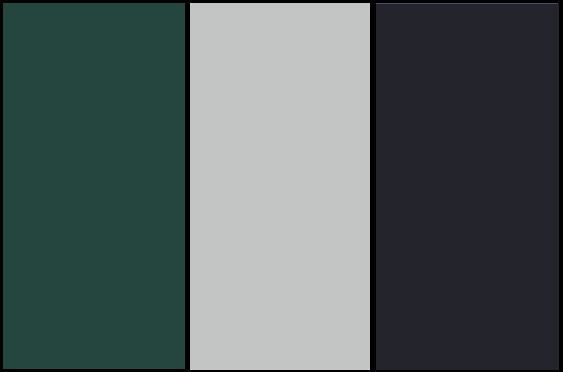 Verde, Gris y Marino
