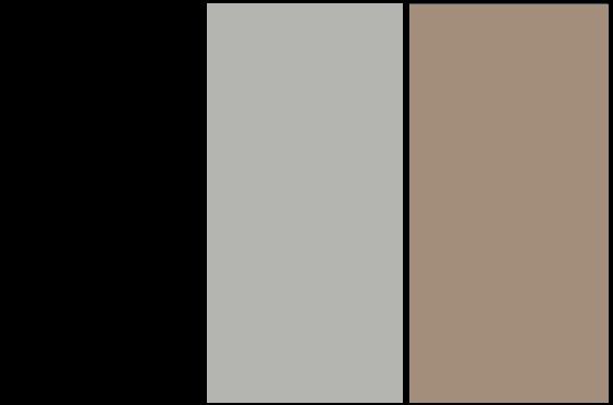 Negro, Gris y Beige