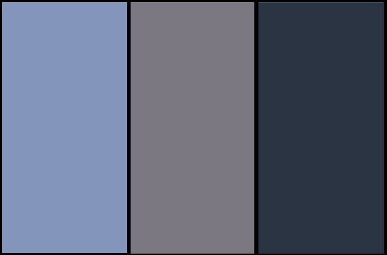 Azul, Gris y Marino
