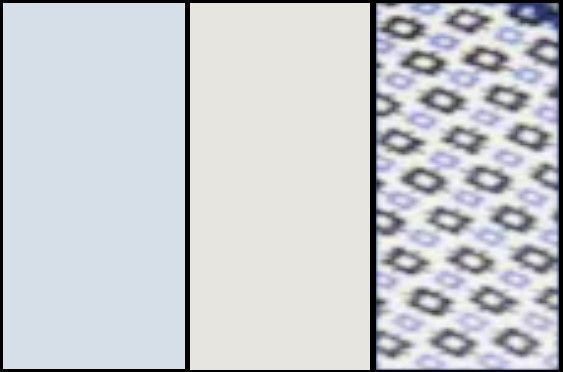 Azul, Crema y Fantasía